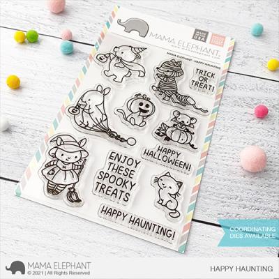 Mama Elephant Clear Stamps - Happy Haunting